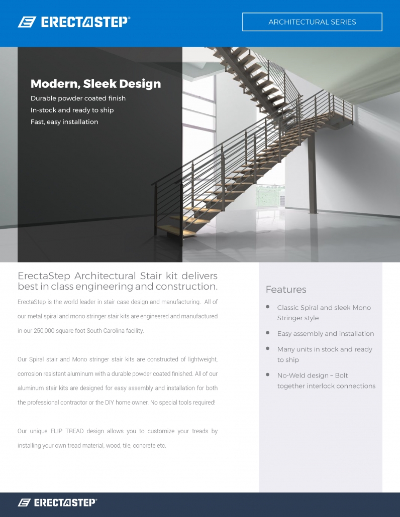 ERECTASTEP ARCHITECTURAL STAIRS CUT SHEET 1 796x1030 Catalogs