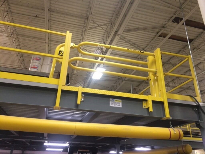 Yellowgate 4 705x529 Industrial Safety Swing Gates